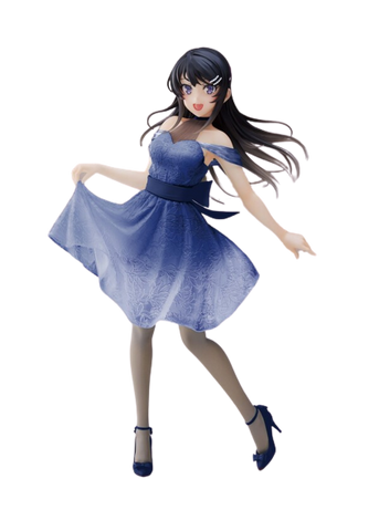 Seishun Buta Yarou wa Bunny Girl Senpai no Yume wo Minai - Sakurajima Mai - Coreful Figure - Clear Dress Ver., Renewal (Taito)