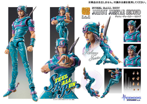 Jojo no Kimyou na Bouken - Steel Ball Run - Johnny Joestar Second - Super Action Statue - 2025 Re-release (Medicos Entertainment)
