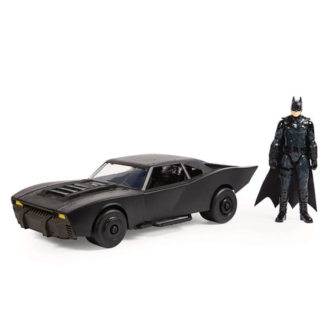 "THE BATMAN" Spin Master Action Figure 12 Inch Batman & Batmobile