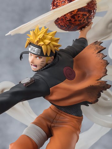 Naruto Shippuuden - Uzumaki Naruto - Chou Gekisen -Extra Battle- - Figuarts ZERO - -Sage Art Lava Release Rasenshuriken- (Bandai Spirits)