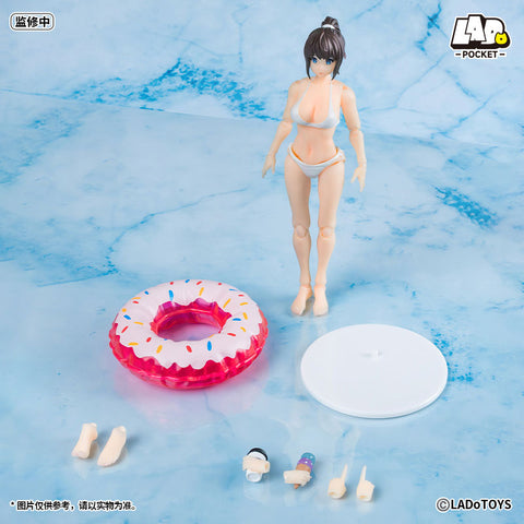 Original - LADo TOYS POCKET GIRL - PG-01 - Swimsuit Girl (LADo TOYS)
