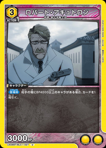 UA08BT-BLC-1-027 - Robert Accutrone - UC/Character - Japanese Ver. - Bleach