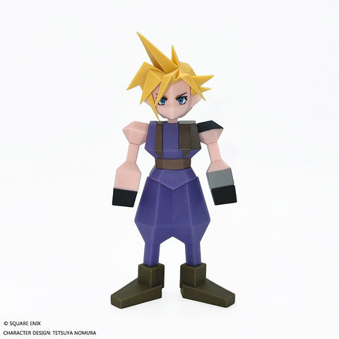 Final Fantasy VII - Cloud Strife - Polygon Sofubi - Sofubi Figure - 2026 Re-release (Square Enix)
