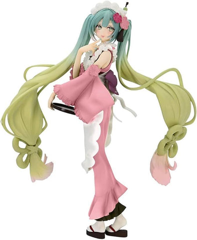 Piapro Characters - Hatsune Miku - Exc∞d Creative - Sweet Sweets - Matcha Parfait, Sakura (FuRyu)