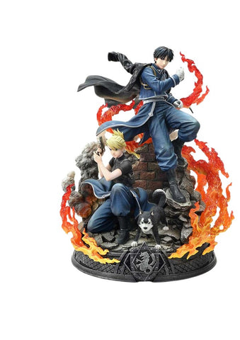 Hagane no Renkinjutsushi Fullmetal Alchemist - Black Hayate - Riza Hawkeye - Roy Mustang - Concept Masterline (CMFMA-02DX) - 1/6 - DX Version (Prime 1 Studio)