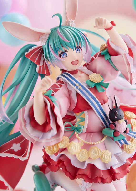 Hatsune Miku 1/7 Scale Figure - Birthday 2021 (Pretty Rabbit