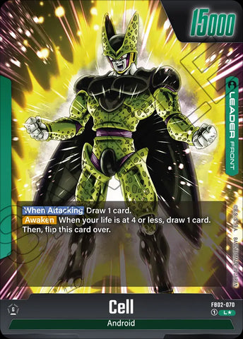 FB02-070 - Cell - L - Japanese Ver. - Dragon Ball Super