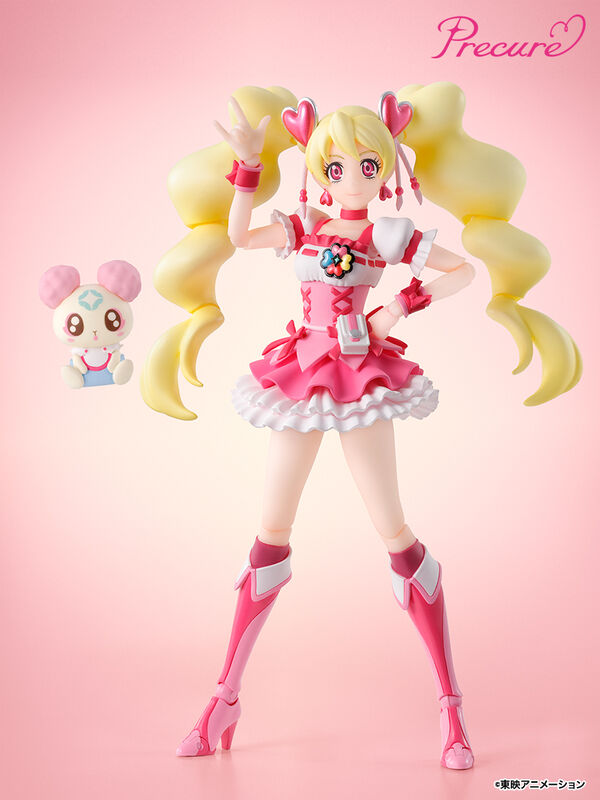 しほ☆ヒノコC4本/キュアリークリーム1本 S.H.Figuarts キュアドリーム -Precure Character Designer's Edition