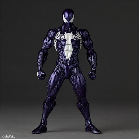 Spider-Man - Symbiote Spider-Man - Amazing Yamaguchi - Revoltech - Purple Ver. (Kaiyodo)