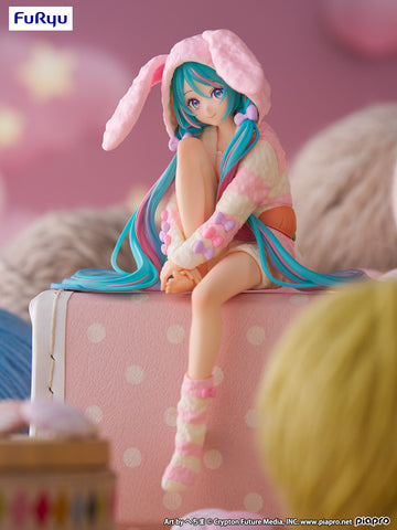 Piapro Characters - Hatsune Miku - Noodle Stopper Figure - Usamimi Pajama (FuRyu)