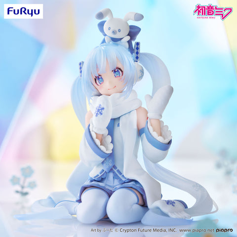 Piapro Characters - Hatsune Miku - Rabbit Yukine - Noodle Stopper Figure - Snow, Sky Town ver. (FuRyu)