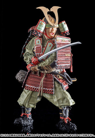 PLAMAX 1/12 Kamakura Period Armored Warrior Plastic Model