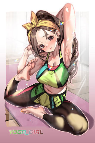 Original - Yoga Girl - 1/7 - With Shikishi (Hobby Sakura)