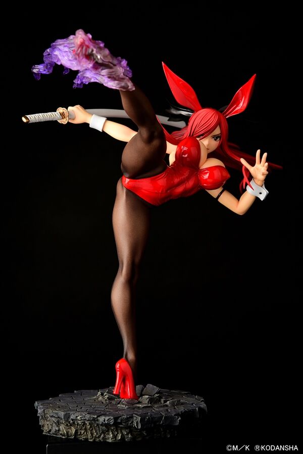 FAIRY TAIL Erza Scarlet バニーガールフィギュア Fairy Tail - Erza Scarlet - 1/6 - High Kick Ver., Crimson Bunny