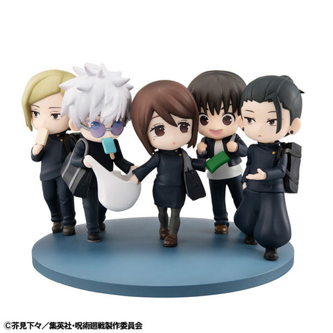 Jujutsu Kaisen Dai 2 Ki - Getou Suguru - Gojou Satoru - Haibara Yuu - Ieiri Shouko - Nanami Kento - FigUnity (MegaHouse)