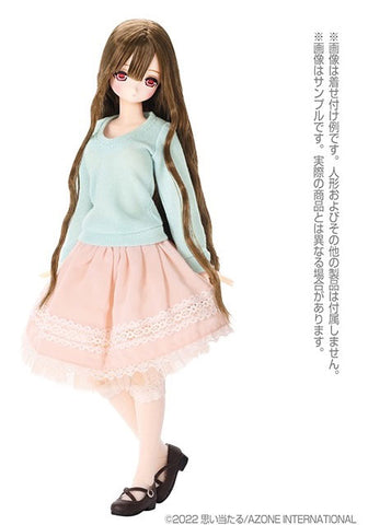 1/6 Pure Neemo Wear PNM Natural V-neck Sweater Light Blue (DOLL ACCESSORY)