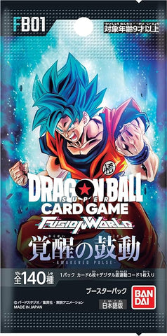 Dragon Ball Super Card Game Fusion World - Awakened Pulse - FB01  - Booster Box - Japanese Ver (Bandai)