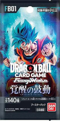 Dragon Ball Super Card Game Fusion World - Awakened Pulse - FB01 - Booster Box - Japanese Ver (Bandai)