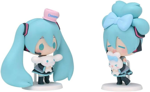Cinnamoroll - Vocaloid - Hatsune Miku - Hatsune Miku x Cinnamoroll Mini Figures - Set of 2 Figures (SEGA)