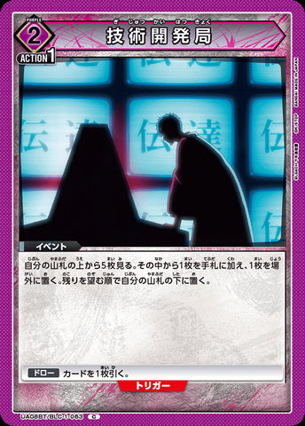 UA08BT-BLC-1-063 - Shinigami Research and Development Institute - C/Event - Japanese Ver. - Bleach