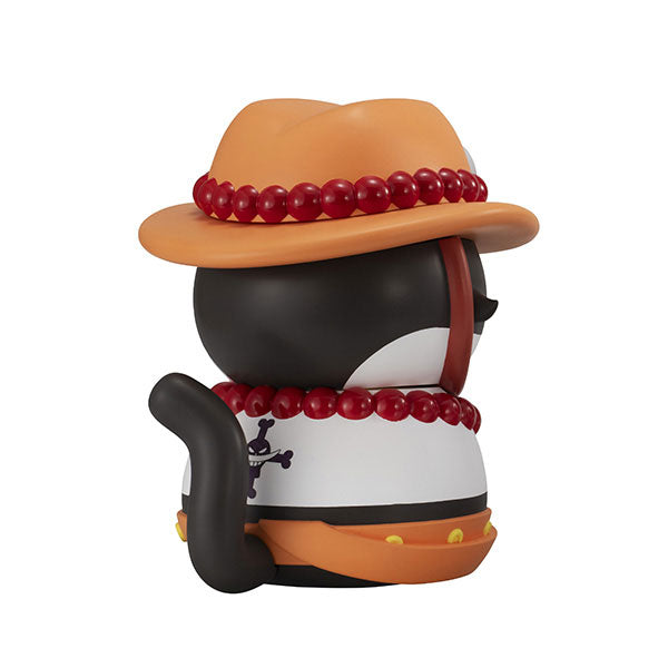 Megahouse One Piece - Nyanto! The Big Nyan Piece Series - Portgas D. Ace, Figura Collezionabile In Vinile 9,9 Cm