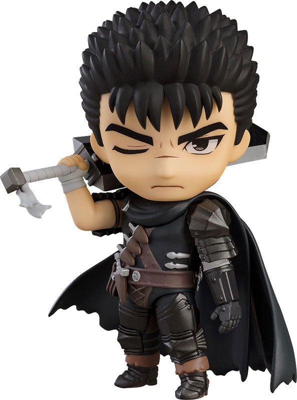 Berserk Nendoroid Guts versi kotak dan display
