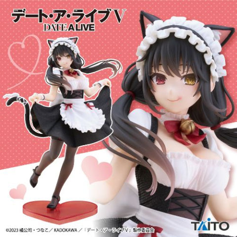 Date A Live V - Tokisaki Kurumi - Coreful Figure - Nekomimi Maid