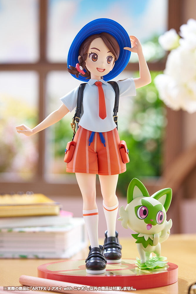 Pocket Monsters - Aoi - Nyahoja - ARTFX J - Pokémon Figure Series - 1/ - Solaris  Japan