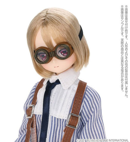 Picco Neemo 1/12 Lil'Fairy -Goggles (PVC)- Light Brown (DOLL ACCESSORY)