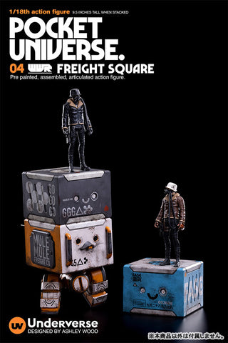POCKET UNIVERSE WWR 1/18 MULE HEAVY FREIGHT SQUARE