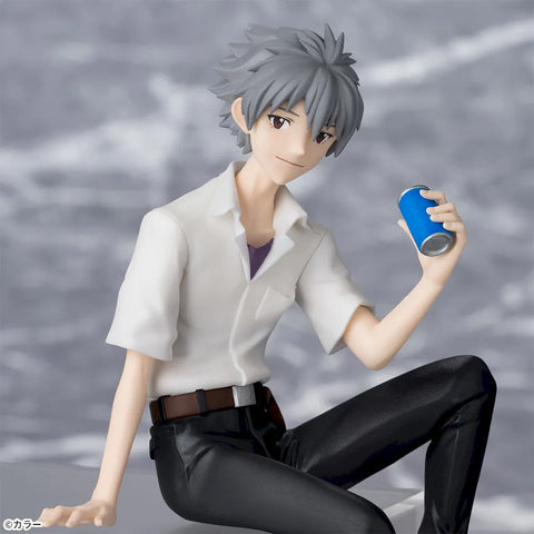 Evangelion Shin Gekijouban - Nagisa Kaworu - Premium Chokonose Figure (Sega Fave)