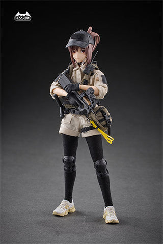 Original - pocket art Series (PA006) - Security Hiyo Reizei - 1/12 (Hasuki)