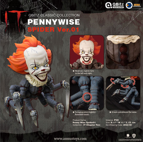 Q-bitz "IT: The End" Pennywise Spider Ver.1