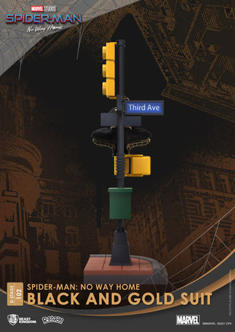 D Stage #102 "Spider-Man: No Way Home" Spider-Man (Black & Gold Suit)