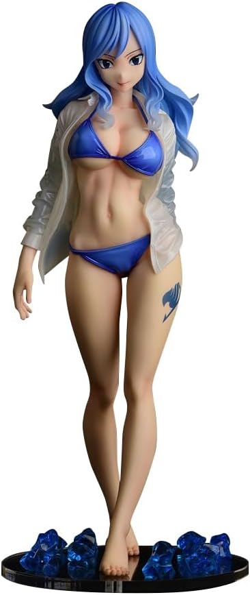 Fairy Tail - Juvia Lockser - 1/6 - Gravure_Style, Sheer Wet Shirt