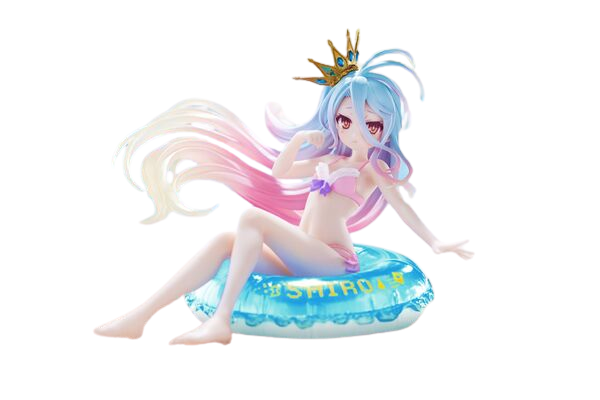 ノーゲーム・ノーライフ Aqua Float Girls 白 Renewal ノーゲーム・ノーライフ ESPRESTO-Glittery raincoat-白 – プライズハウス