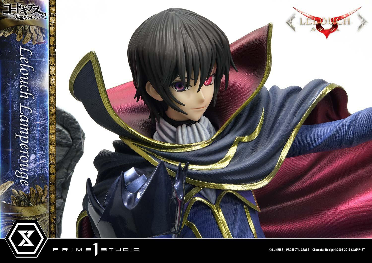 Code Geass: Lelouch Of The Rebellion Concept Masterline Series Statue 1/6  Lelouch Lamperouge 44 Cm Prime 1 Studio