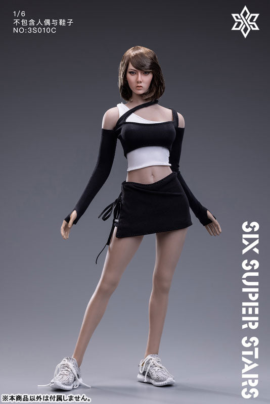 1/6 Female Outfit Black & White C [DOLL ACCESSORY] - Solaris Japan