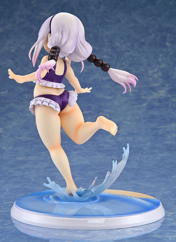Kobayashi-san chi no Maid Dragon - Kanna Kamui - 1/6 - Excited to Wear a Swimsuit at Home Ver., Purple (Kaitendoh)