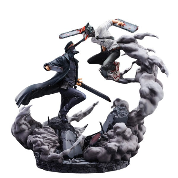 s-fireスーパーシチュエーションフィギュア　チェンソーマンvsサムライソード Chainsaw Man - Samurai Sword - S-Fire - Super Situation