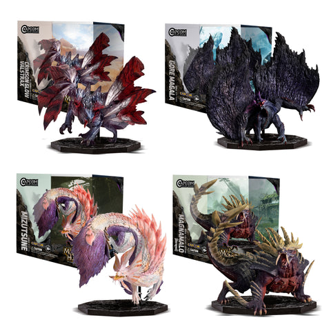 CAPCOM FIGURE BUILDER CUBE - MONSTER HUNTER - Set of 4 (Capcom)