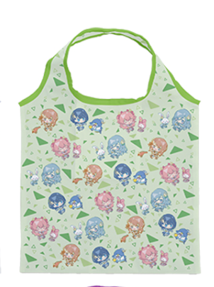 Project Sekai Colorful Stage! feat. Hatsune Miku x Sanrio Characters - Mini Character Eco Bag - Green (SEGA)