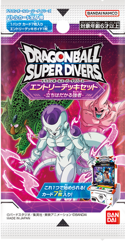 Dragon Ball Super Divers - Entry Deck Set Tachihadakaru Tsuwamono