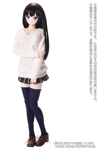 1/3 Scale AZO2 Knee-high Socks Navy (DOLL ACCESSORY)