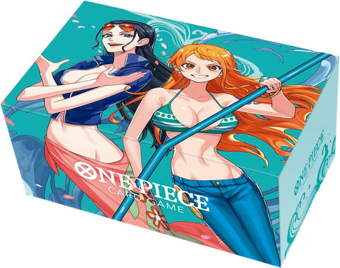 One Piece Trading Card Game - Card Storage Box - Nami & Robin (Bandai)