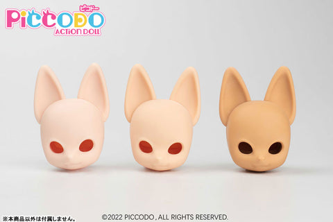 PICCODO Series Deformed Style Doll's Resin Head FURRY FOX Suntanned
