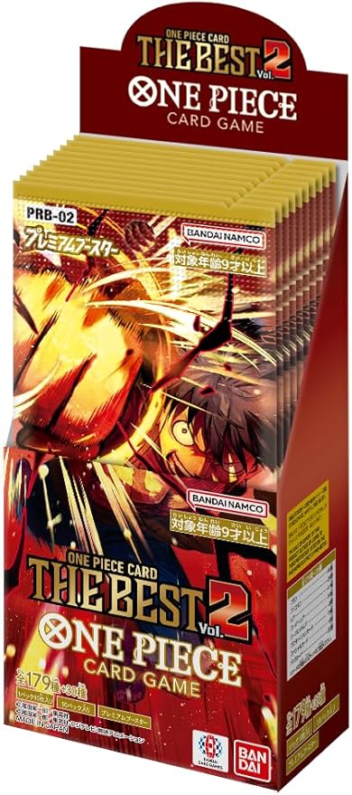One Piece PRB-02 The Best Vol 2 Premium Booster Box (Japanese) One Piece PRB-02 The Best Vol 2 Premium Booster Box (Japanese)