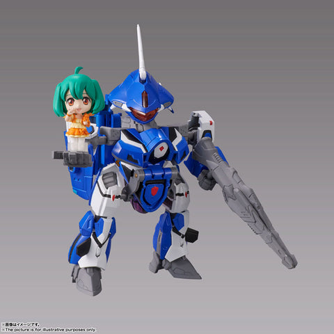 Macross Frontier - Ranka Lee - VF-25G Messiah Valkyrie (Michael Blanc Custom) - Tiny Session - VF-25G Messiah Valkyrie (Michael Use) with Ranka (Bandai Spirits)