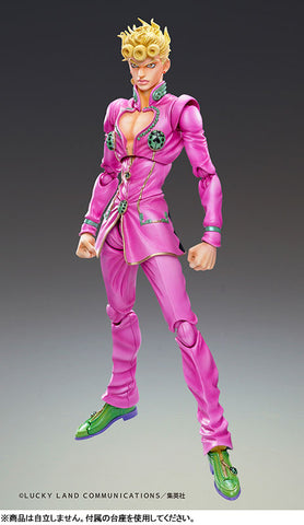 Jojo no Kimyou na Bouken - Ougon no Kaze - Giorno Giovanna - Super Action Statue #39 - 2024 Re-release (Medicos Entertainment)