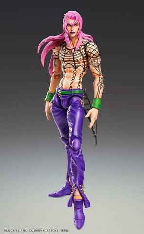 Jojo no Kimyou na Bouken - Ougon no Kaze - Diavolo - Super Action Statue #63 - 2024 Re-release (Medicos Entertainment)